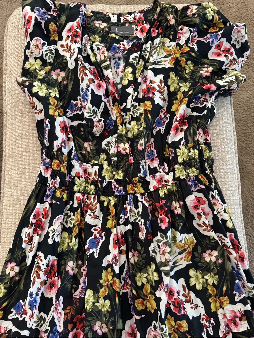 Anthropologie The Somerset Maxi Dress, Size XL, EUC